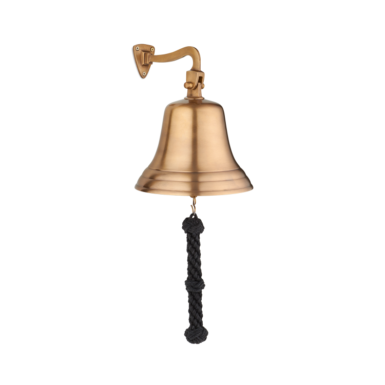 Корабельная рында Антик - Диаметр 18 см, вид профиль