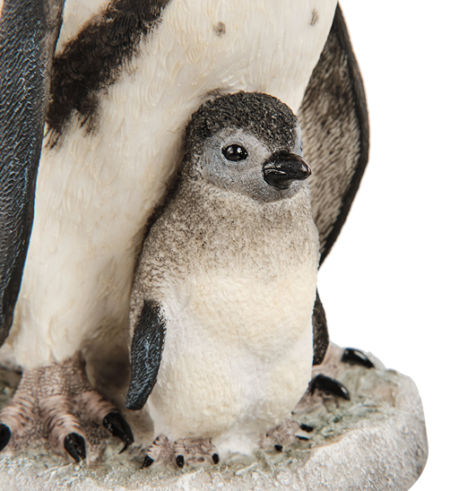 Статуэтка Пингвины Veronese WS-1130, увеличенный вид деталей