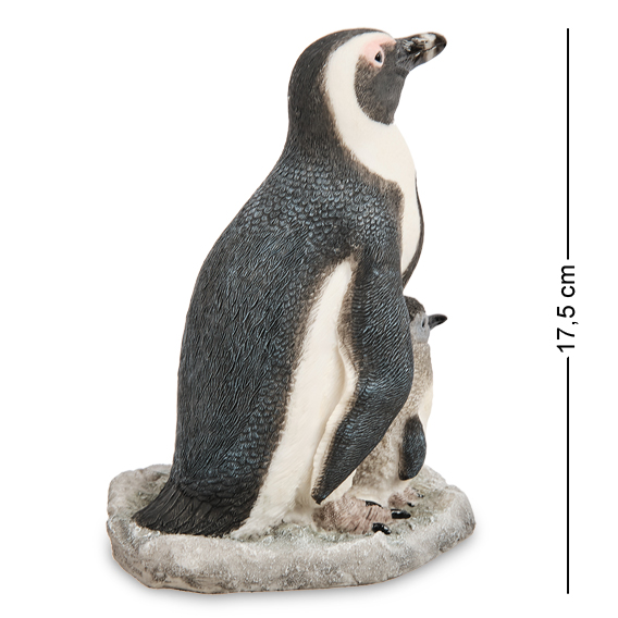 Статуэтка Пингвины Veronese WS-1130, оборотная сторона
