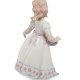 Статуэтка из фарфора Девочка несущая корзину цветов Pavone JP-29/ 9, фотография со спины