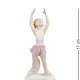 Статуэтка из фарфора Фигуристка на льду Pavone JP-27/48