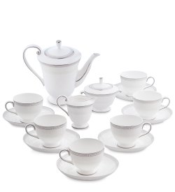 Чайный сервиз на 6 персон из фарфора Венецианская Классика
