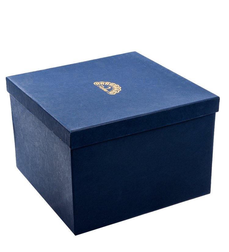 Копилка из фарфора Слон с красным цветком Pavone JP-158/ 5, упаковка