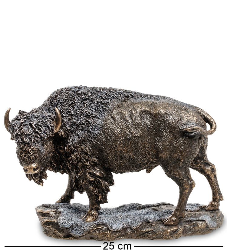 Статуэтка Бизон Veronese WS-775, вид профиль