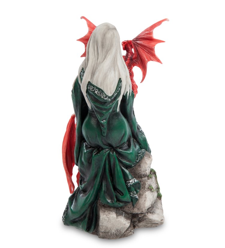 Статуэтка Мать драконов Veronese WS-787, оборотная сторона