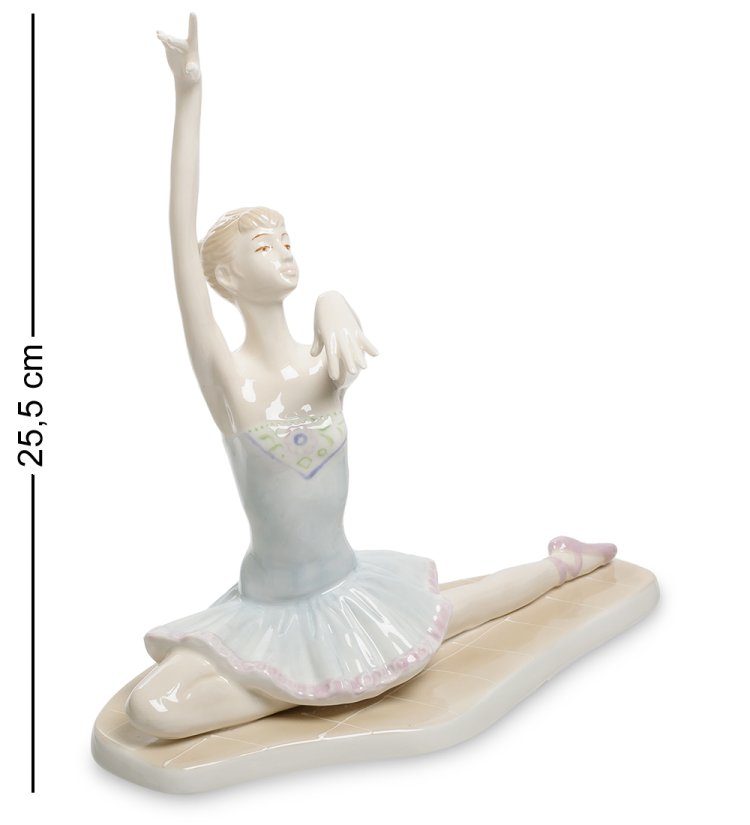 Статуэтка из фарфора Балерина на шпагате Valerio Sole VS-310