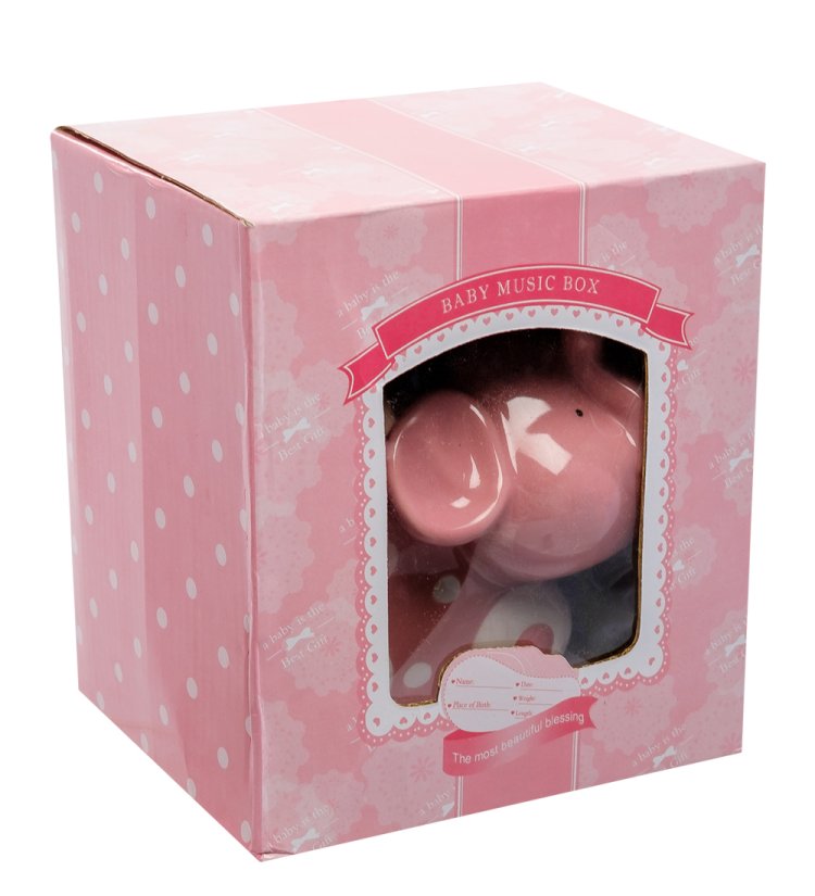 Музыкальная фигурка из керамики Сладкий Сон Малышки Valerio Sole MUG-145/2, упаковка