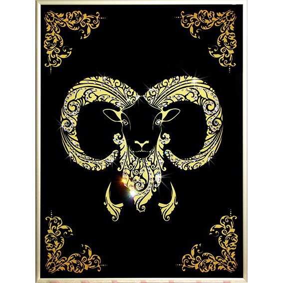 Картина Символ благородства c кристаллами Swarovski