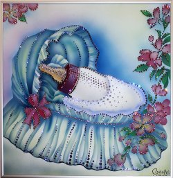 Картина C наследником c кристаллами Swarovski