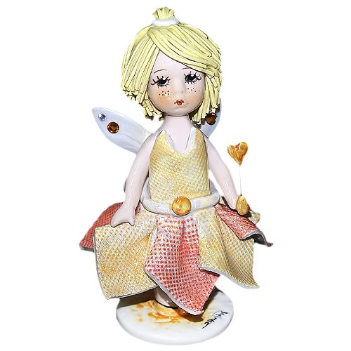 Фарфоровая фигурка Маленькая фея с сердечком Zampiva 00208/Z