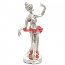 Статуэтка Маленькая балерина в красном платье