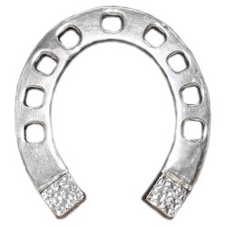 Серебряная Подкова, Размер 10x11 см