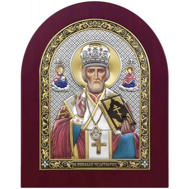 Икона Николай Угодник, Размер: 22х27 см Beltrami 6392/4CW 