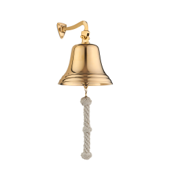 Корабельная рында Колокол из золота - Диаметр 18 см