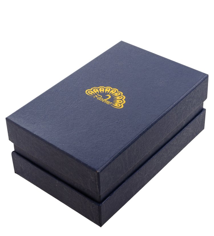 Статуэтка из бисквитного фарфора с подсветкой Девушка с бабочкой Pavone JP-186/ 37, фотография коробочки