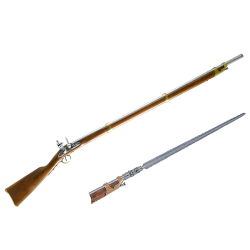 Макет Карабина времен Наполеона со штыком 1806 года