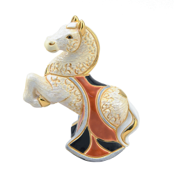 Статуэтка керамическая Лошадь белая