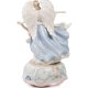 Музыкальная Статуэтка из фарфора Ангел и балерина Pavone CMS-19/26, фотография со спины
