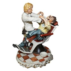 Статуэтка из фарфора Дантист