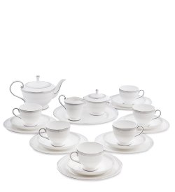 Чайный сервиз на 6 персон с тарелками Венецианская Классика