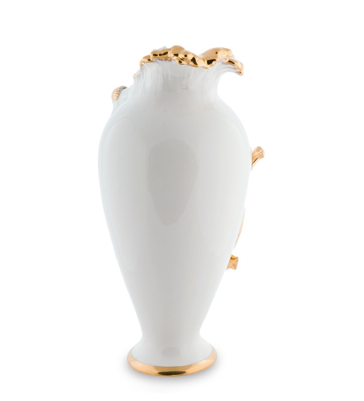 Фарфоровая Ваза для цветов Русалка Pavone FM-47, фотография с обратной стороны