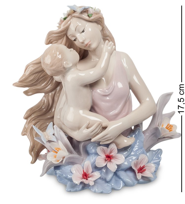 Статуэтка из фарфора Женское счастье Pavone JP-15/29