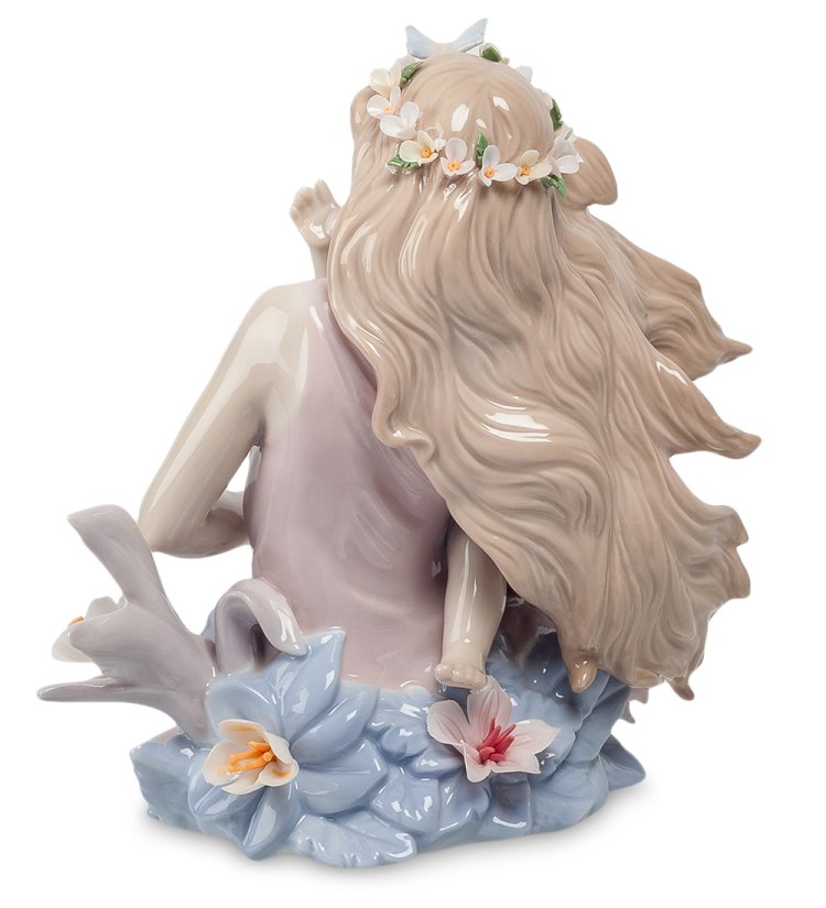 Статуэтка из фарфора Женское счастье Pavone JP-15/29, фотография со спины