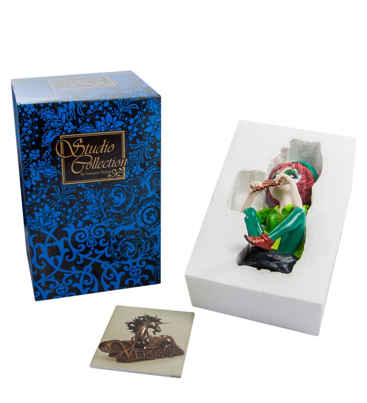 Статуэтка в стиле Фэнтези Питер Пен Veronese WS-793, упаковочный вид