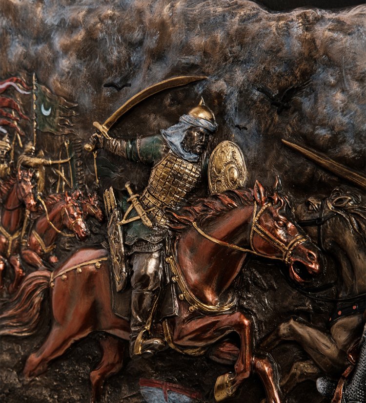 Панно Битва при Хаттине Veronese WS-1025, портретный вид 2