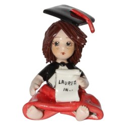 Фарфоровая статуэтка Выпускница