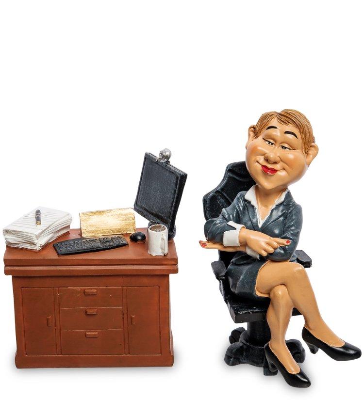 Статуэтка Женщина-Босс The Comical World of Stratford RV-726, разборный вид