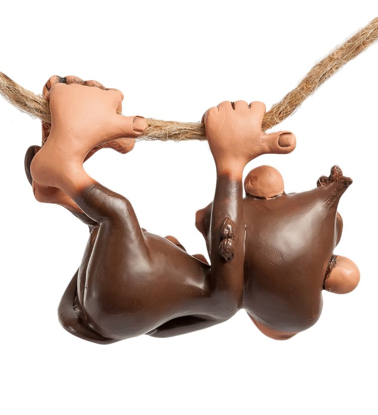 Фигурка Обезьяна Все отлично! The Comical World of Stratford RV-494, оборотная сторона