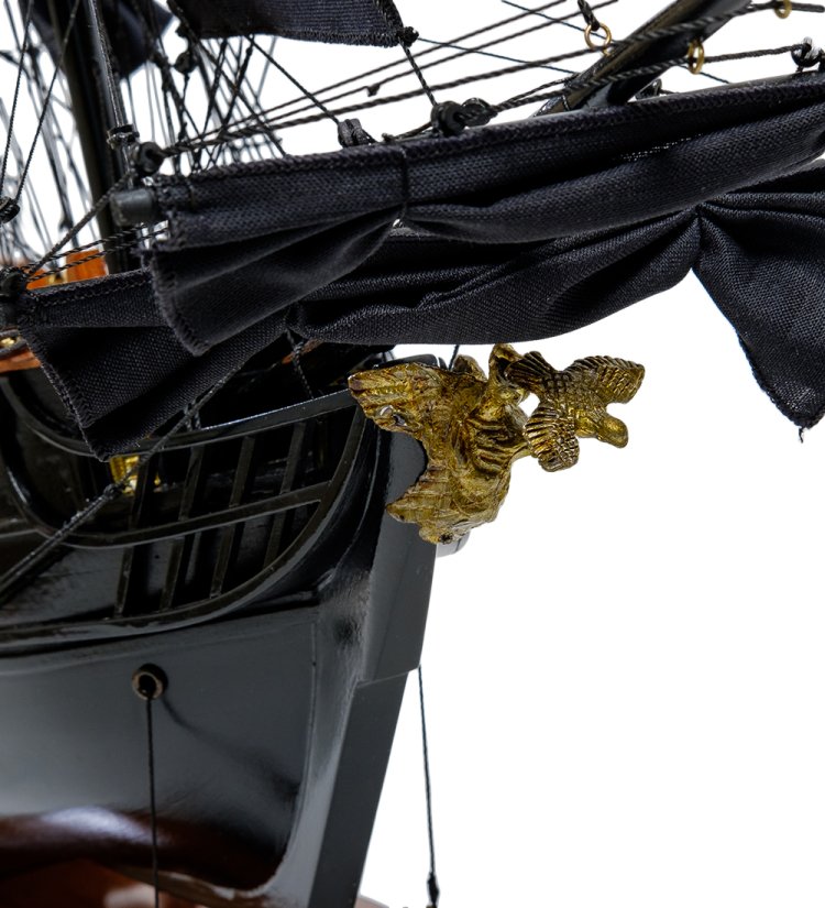 Модель корабля Черная жемчужина, фото носа