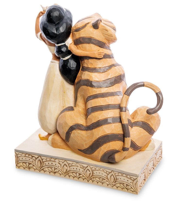 Статуэтка Жасмин и Раджа - Аладдин Disney Traditions, оборотная сторона