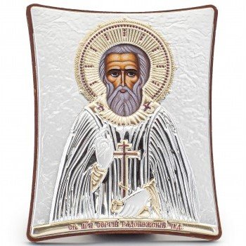 Икона Сергий Радонежский, Размер 4x5 см Slevory 143TBR1FWAA