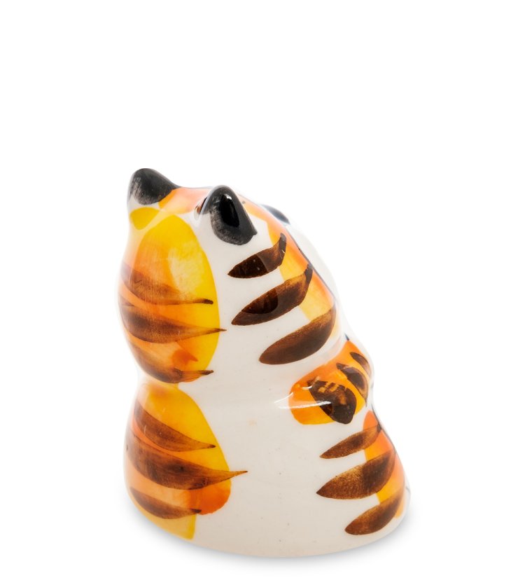 Фигурка Кот Валидол Цветная гжель ГЛ-522, фотография со спины