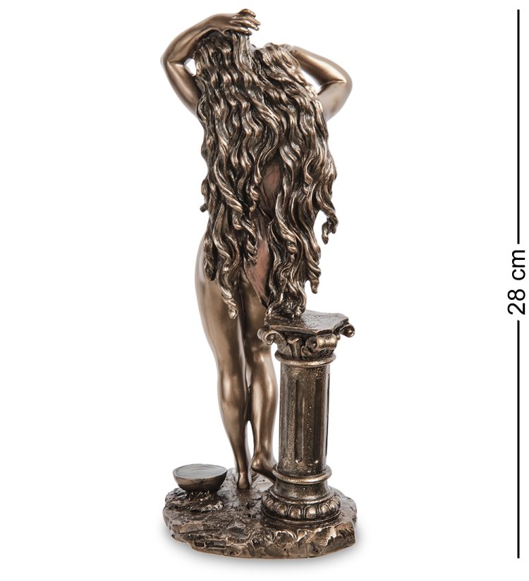 Статуэтка Афродита - богиня красоты и любви Veronese WS-1109, фотография со спины