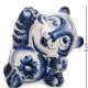 Фигурка Игривый Тигренок Голубая гжель ГЛ- 42