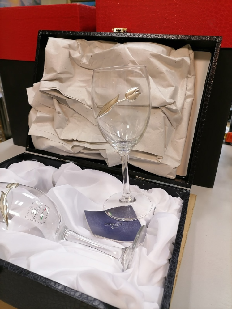 Набор для вина, фото со склада вид профиль