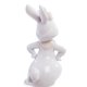 Статуэтка из фарфора Крольчиха с бантом на ушах Pavone JP-31/ 5, фотография со спины