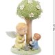 Статуэтка из фарфора Ангел и мальчик у дерева Pavone CMS-11/43
