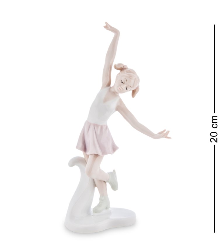 Статуэтка из фарфора Девочка Фигуристка Pavone JP-27/39
