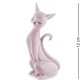 Статуэтка из фарфора Розовая кошечка сидит Pavone JP-31/29