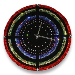 Часы с кристаллами Swarovski - Мишень