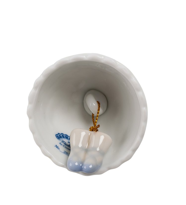 Колокольчик из керамики Танцующая Балеринка CMS-29/ 1, вид изнутри