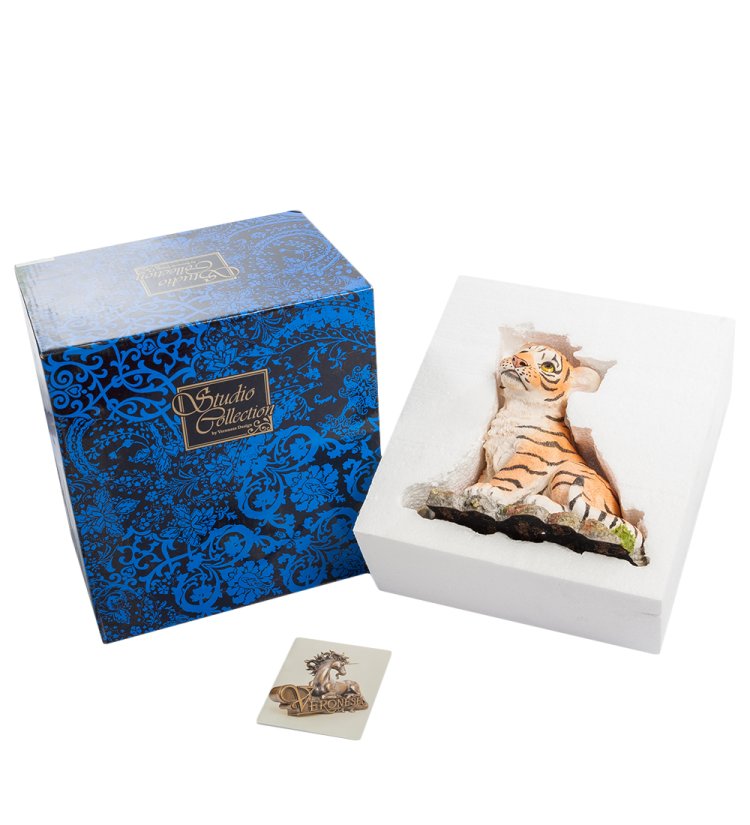 Статуэтка Тигренок Veronese WS-777, упаковочный вид