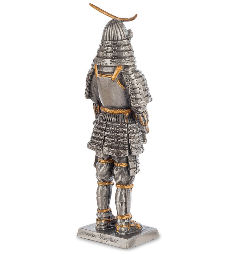 Статуэтка Самурай Датэ Масамунэ Veronese WS-814, оборотная сторона