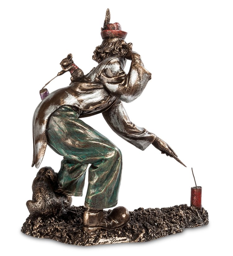 Статуэтка Клоун на Хэллоуин Veronese WS-677, оборотная сторона