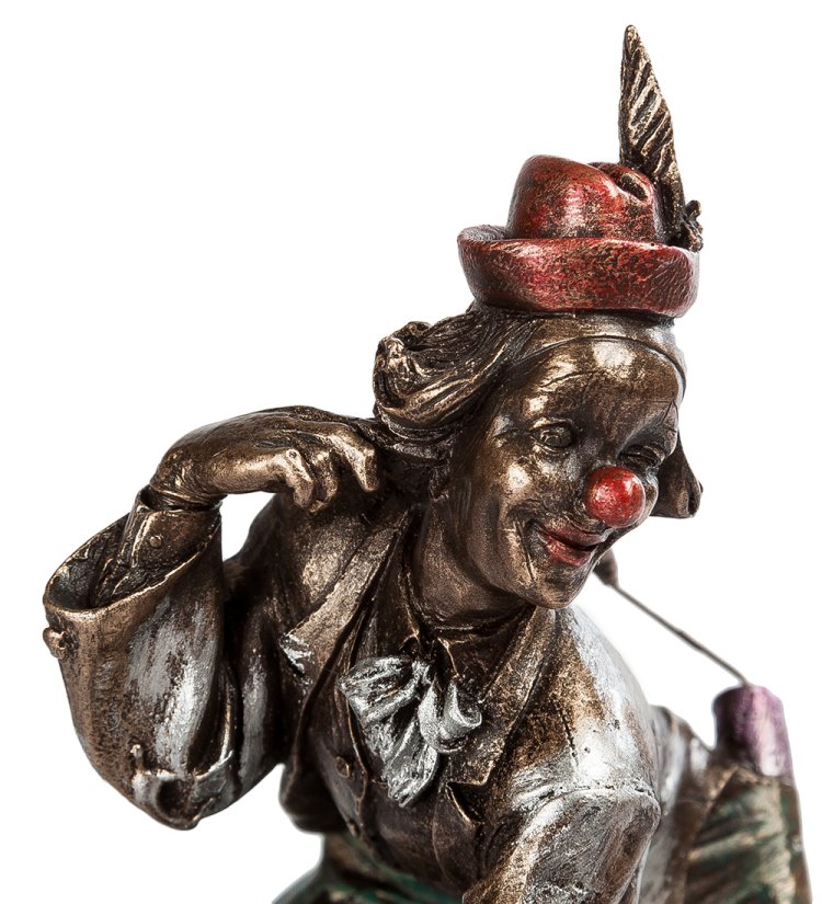 Статуэтка Клоун на Хэллоуин Veronese WS-677, портретный вид