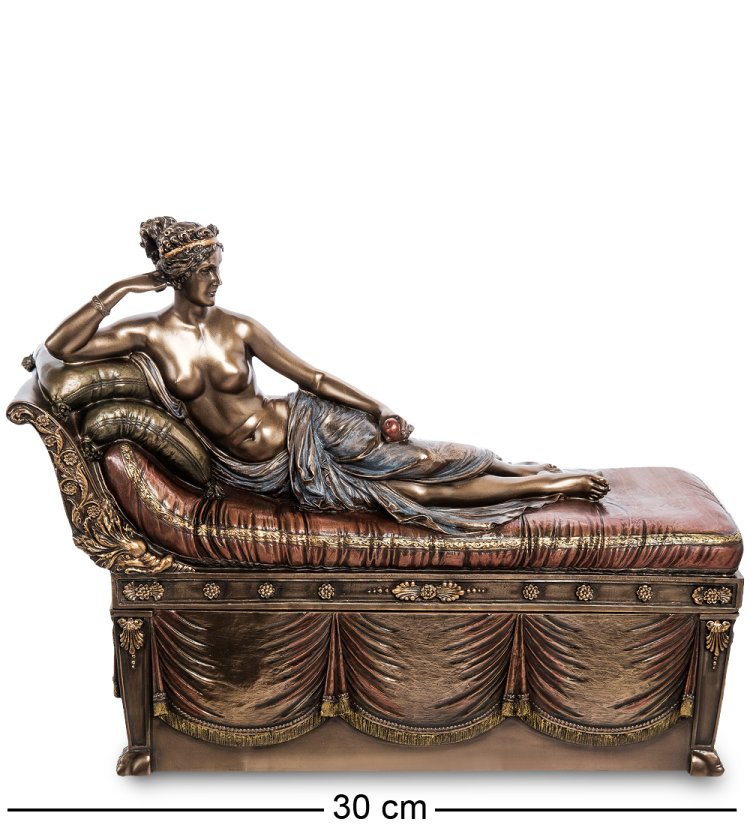 Шкатулка Полина Бонапарт в роли Венеры Виктрикс Veronese WS-1014, вид профиль